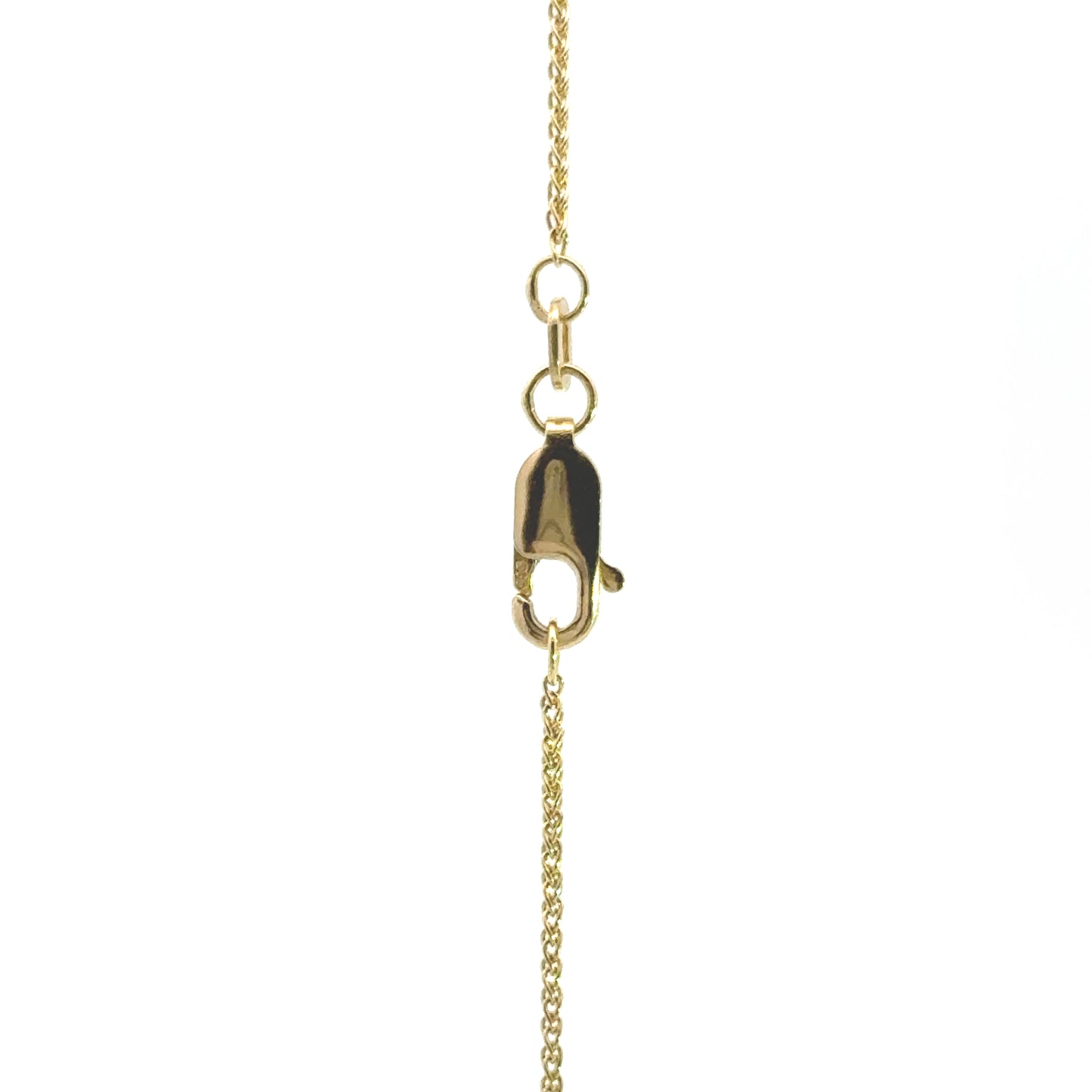 14 karaat geel gouden vossenstaart ketting van 2. 3 gram. Lengte: 45 cm Dikte: 1 mm