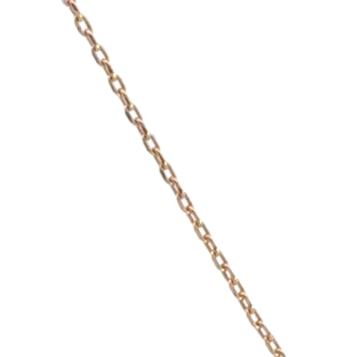 18 karaat rosé gouden anker schakelketting van 1.57 gram. Lengte 38 cm dikte 0.8mm Model: C 2400