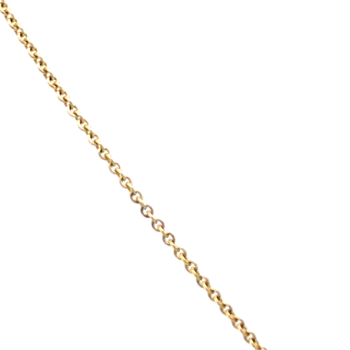 14 karaat geel gouden kettinkje van 1.1 gram en een dikte van 0.8 mm. Schakel: Anker Model: C 2078