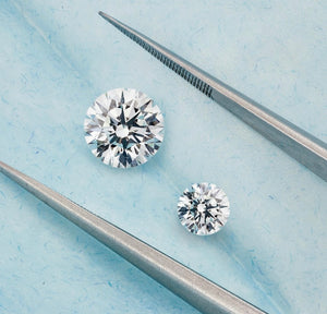 Verkoop van losse briljant geslepen diamanten in alle maten bij Diamond & Jewels Amstrdam