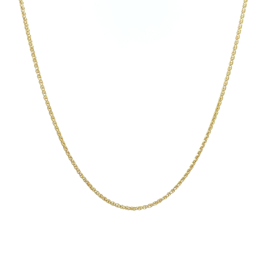 
                      
                        14 karaat geel gouden vossenstaart ketting van 2. 3 gram. Lengte: 45 cm Dikte: 1 mm
                      
                    