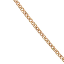 Afbeelding in Gallery-weergave laden, 14 karaat rosé gouden schakelketting van 2.1 gram, 45 cm lang en 1.2 mm dik Schakel: Anker rond Model: C2371
