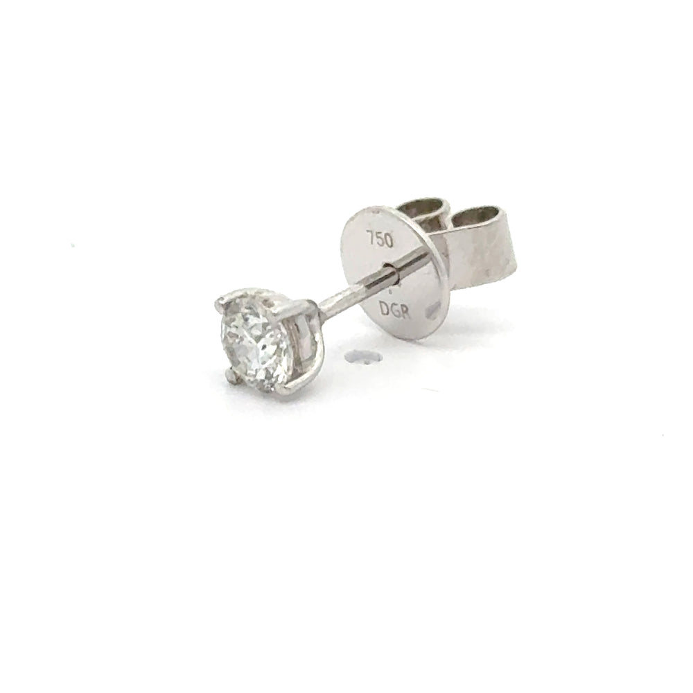 
                      
                        18 karaat wit gouden enkele heren Solitaire oorknop. Bezet met 1 briljant geslepen diamant van 0.25 crt Kleur: Top Wesselton Kwaliteit: VS Zetting: Ø 5 mm
                      
                    