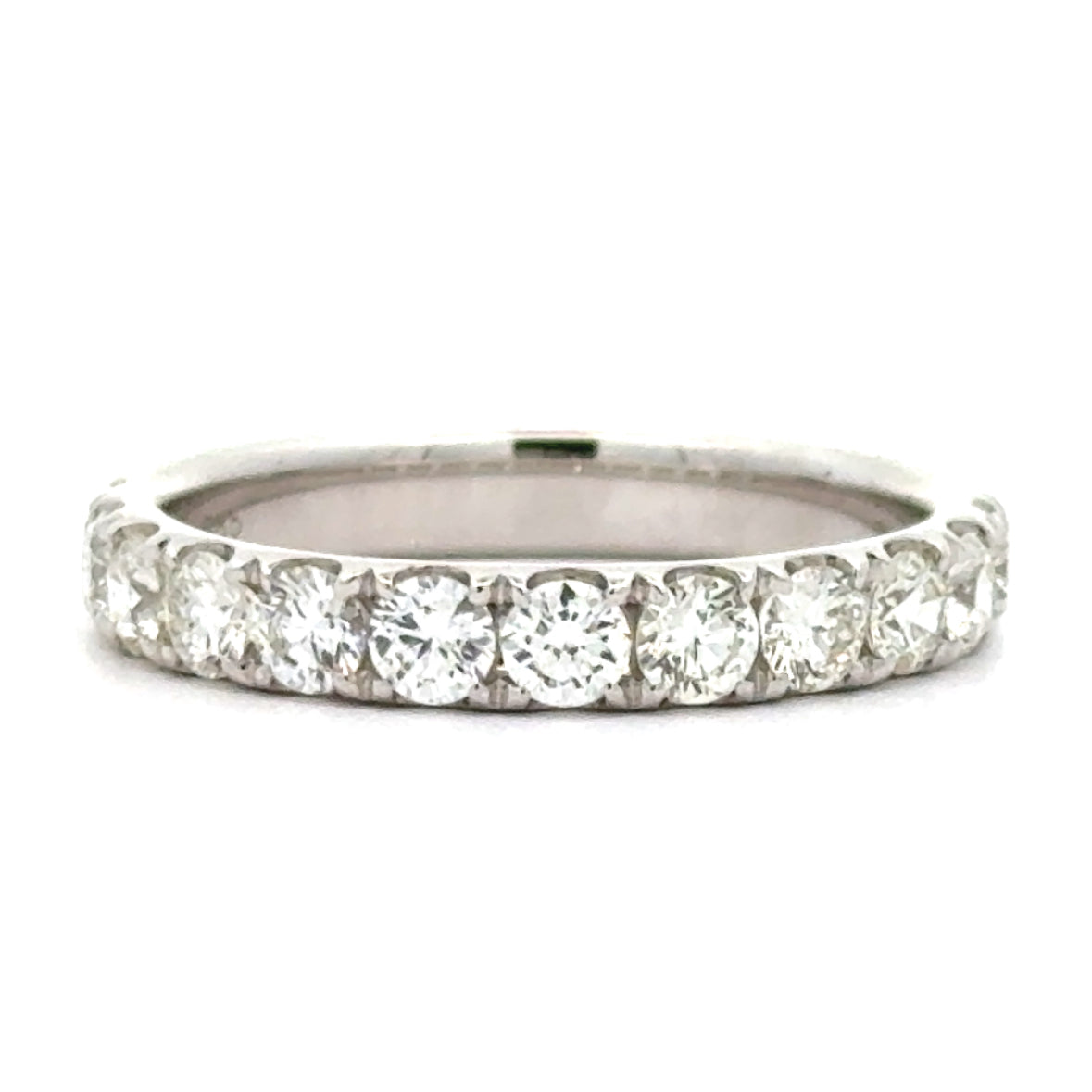Wit gouden rij ring Soft Classic R 10298