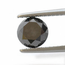 Cargar imagen en el visor de la galería, losse verkoop van zwarte briljant geslepen diamant van 0.12 crt Ø: 3.2mm
