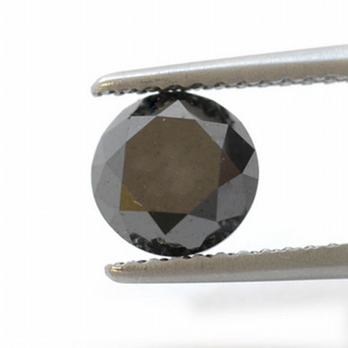 losse verkoop van zwarte briljant geslepen diamant van 0.16 crt Ø: 3.6 mm