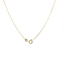 Load image into Gallery viewer, 14 karaat geel gouden schakelketting van 1.8 gram en 1 mm dikte. Lengte: 40/42/45 cm Schakel: gourmet geslepen Model:C 2257
