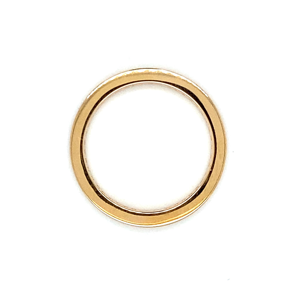 
                      
                        18 karaat rosé gouden alliance rijring van 3 gram en 2.3 mm breed. Bezet met 45 briljant geslepen diamanten met een totaalgewicht van 0.50 crt kleur Top Wesselton kwaliteit SI Model R 7236
                      
                    