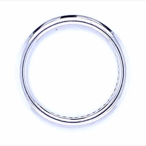 18 karaat wit gouden rail rij alliance eternity ring van 2.5 gram en 3 mm breed. Bezet met 48 briljant geslepen diamanten met een totaalgewicht van 0.35 crt kleur: G kwaliteit: SI Model R 7265