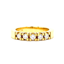 Load image into Gallery viewer, Yellow gold row ring Classic R 7466
