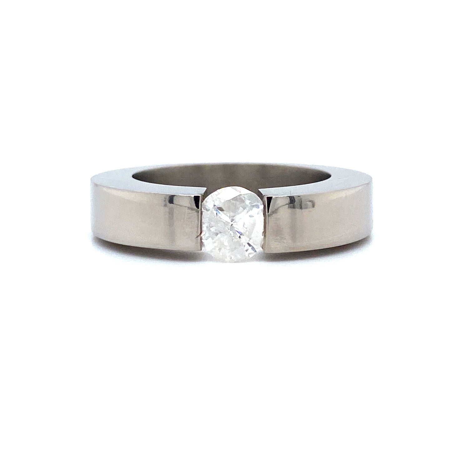 Wide titanium tension ring Tense 5mm R 7945
