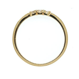 Yellow gold row ring Classic R 9342