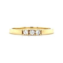 Load image into Gallery viewer, Yellow gold row ring Classic R 9342
