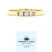 Load image into Gallery viewer, Yellow gold row ring Classic R 9342
