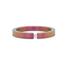 Afbeelding in Gallery-weergave laden, Roze Titanium spanning ring Tense 2mm R 9441
